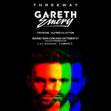 Gareth Emery Threeway Tour 2022 at Sound-Bar: 