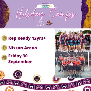 Netball Queensland Holiday Camp - Rep Ready - FRI 30 Sept: 