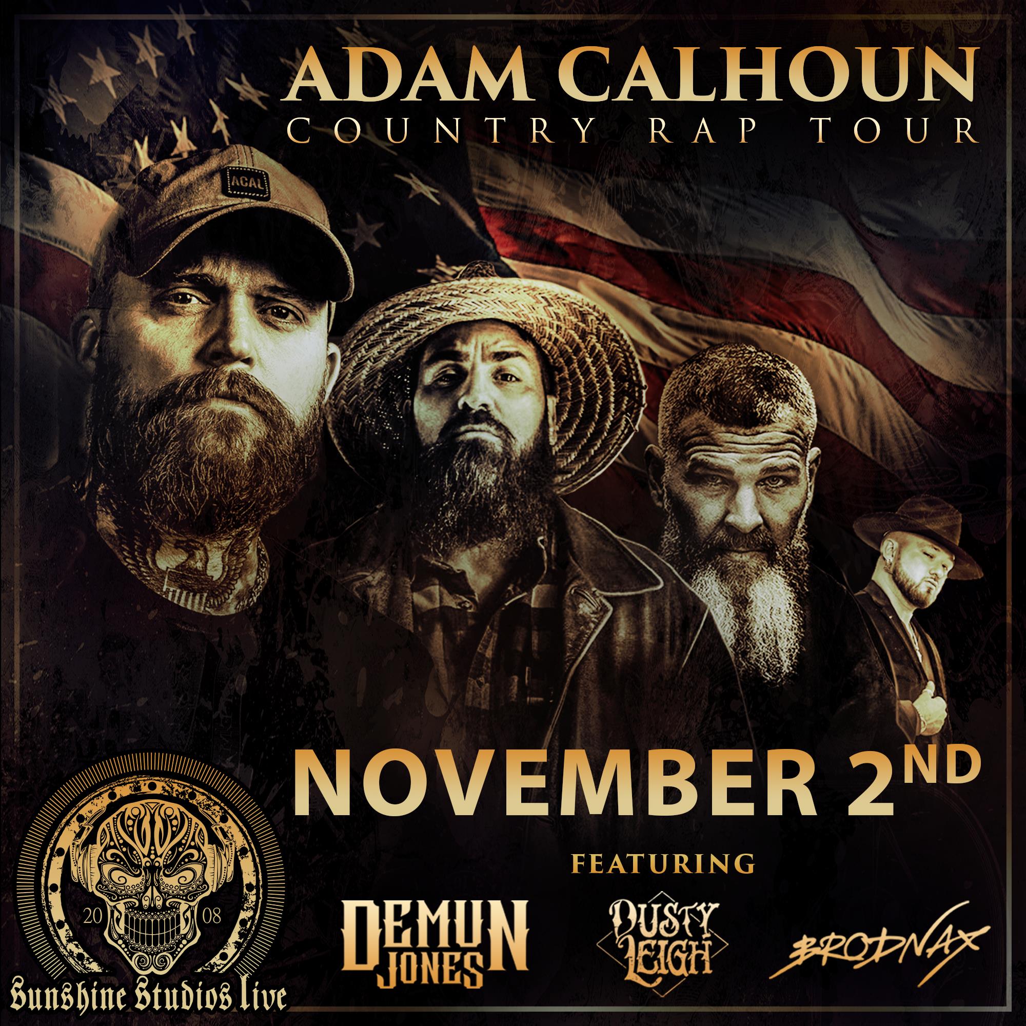 Buy Tickets to Adam Calhoun & Demun JonesCountry Rap Tour in Colorado