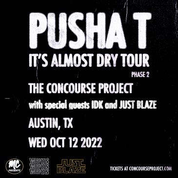 Pusha T w/ IDK and Just Blaze at The Concourse Project-img