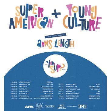 Super American and Young Culture at Big Room Bar: 