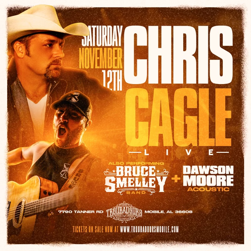 Buy Tickets to Chris Cagle in Mobile on Nov 12, 2022