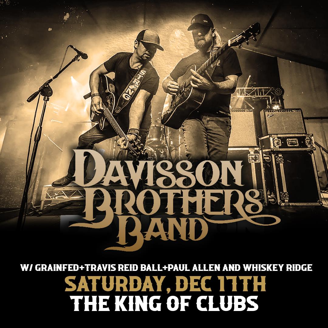 Buy Tickets to Davisson Brothers Band in Columbus on Dec 17, 2022