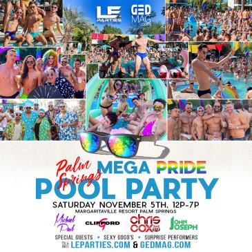 Palm Springs MEGA Pride Pool Party-img