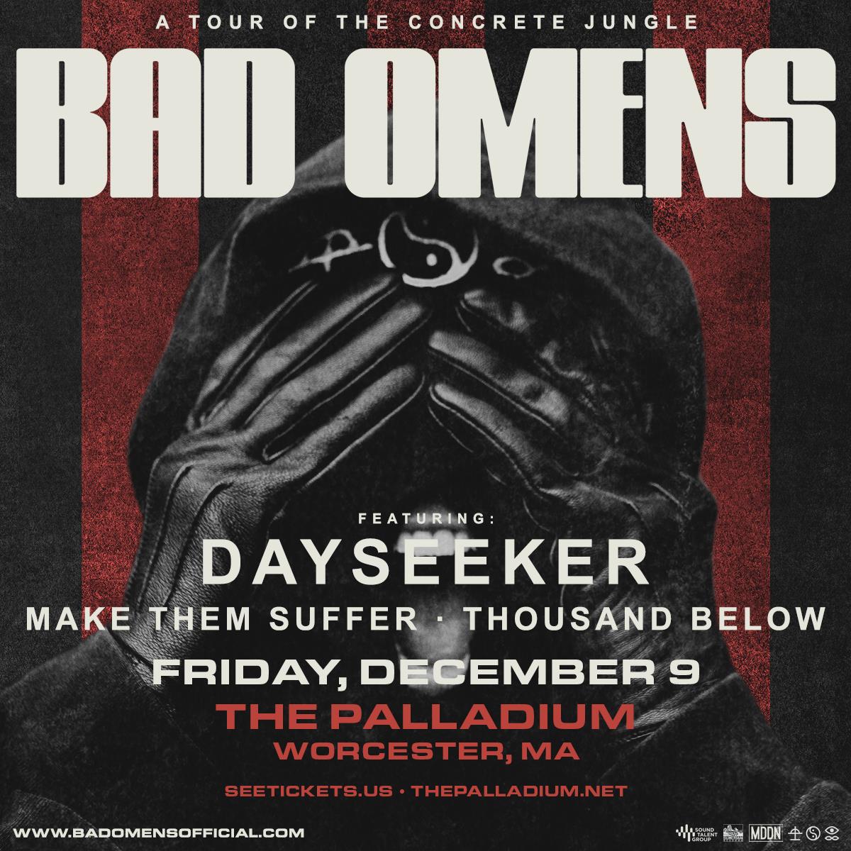bad omens tour resale tickets