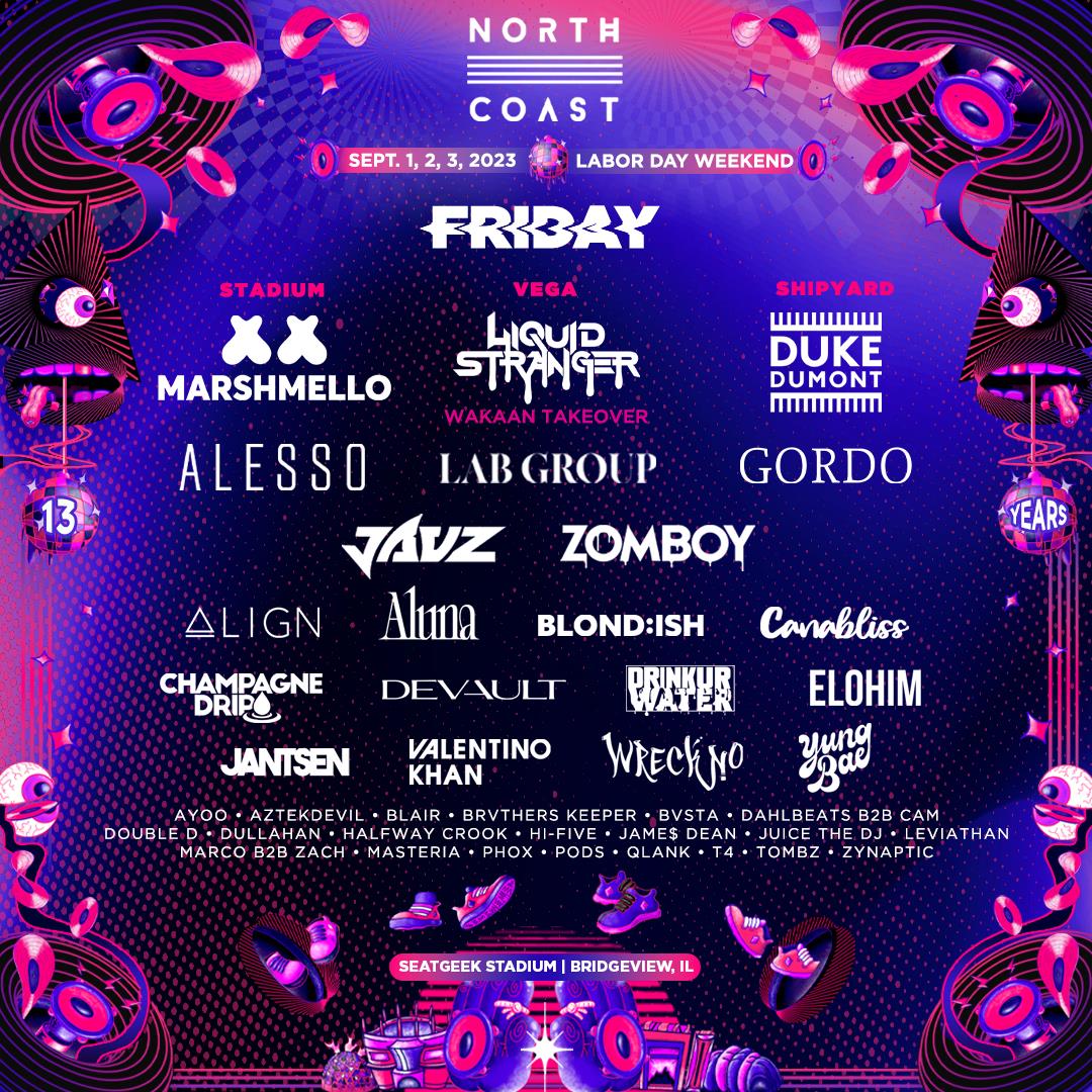 North Coast Music Festival - #NCMF2024 passes are ON SALE THURSDAY at 12 PM  CST for as little as $29 down + shipping! ✨ → northcoastfestival.com 💜:  Last years Coasties will get