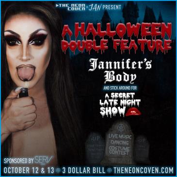 The Neon Coven + Jan present A HALLOWEEN DOUBLE FEATURE: 