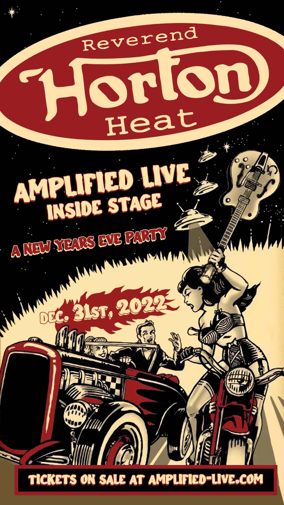The Reverend Horton Heat – INSIDE STAGE