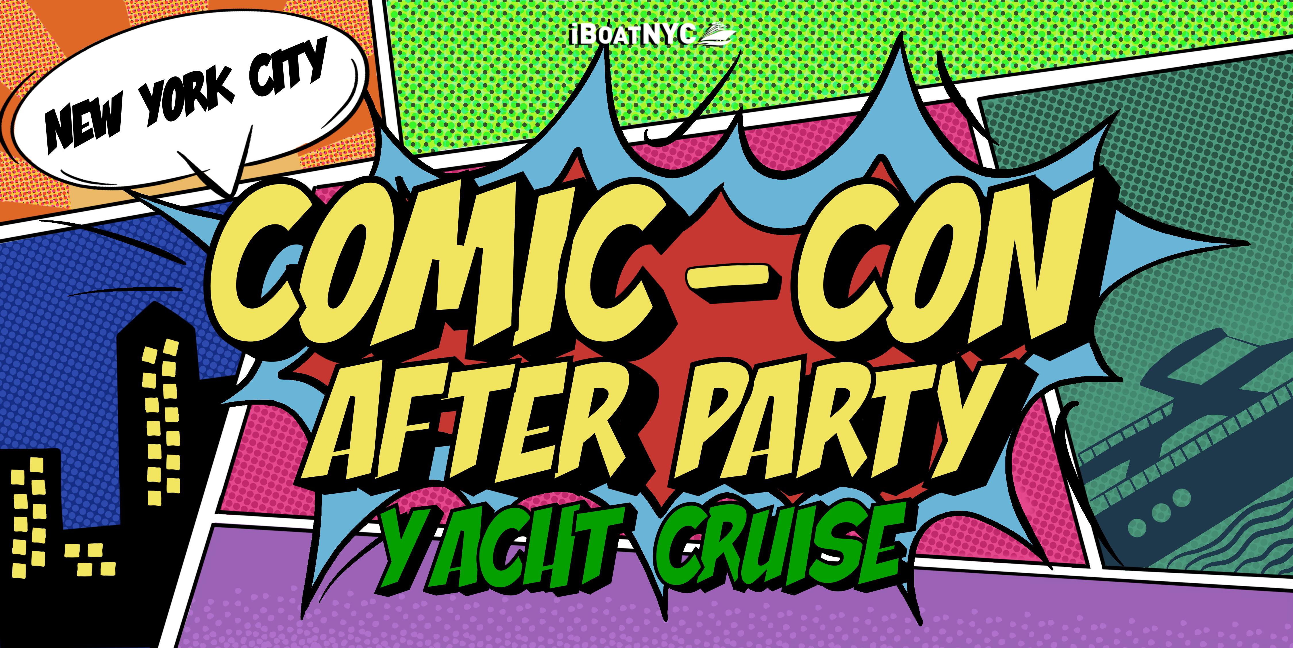 Buy Tickets to The 1 ComicCon Yacht Party NYC COSPLAY BOAT in New