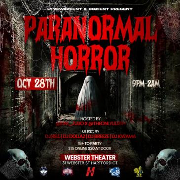 LYVEWAVEENT x COZIENT PRESENT: Paranormal Horror-img