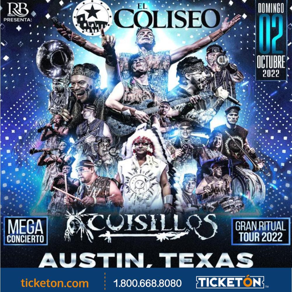 Cuisillos El Coliseo Tickets Boletos Austin TX 10/2/22