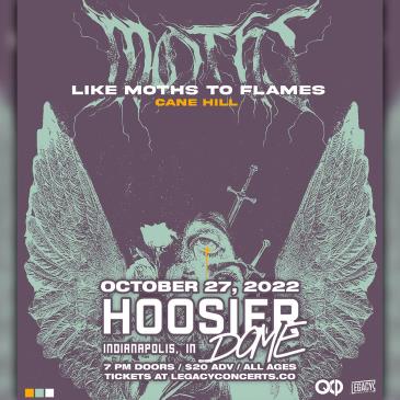 Like Moths To Flames at Hoosier Dome: 