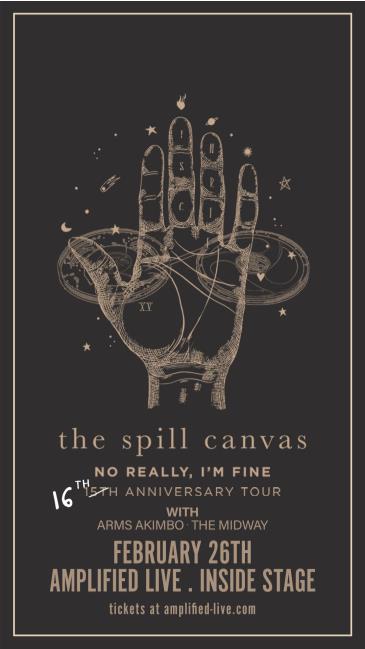 The Spill Canvas - INSIDE STAGE: 
