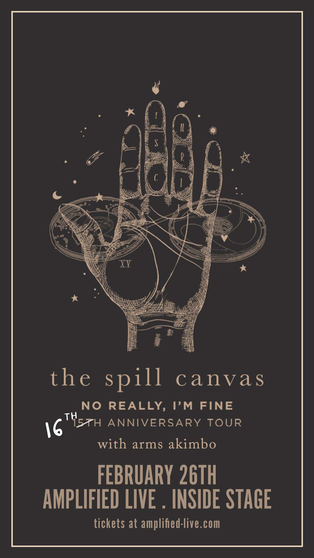 The Spill Canvas – INSIDE STAGE