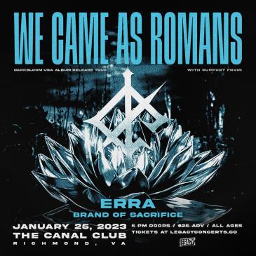 We Came as Romans: Darkbloom Tour 2023 at The Canal Club: 