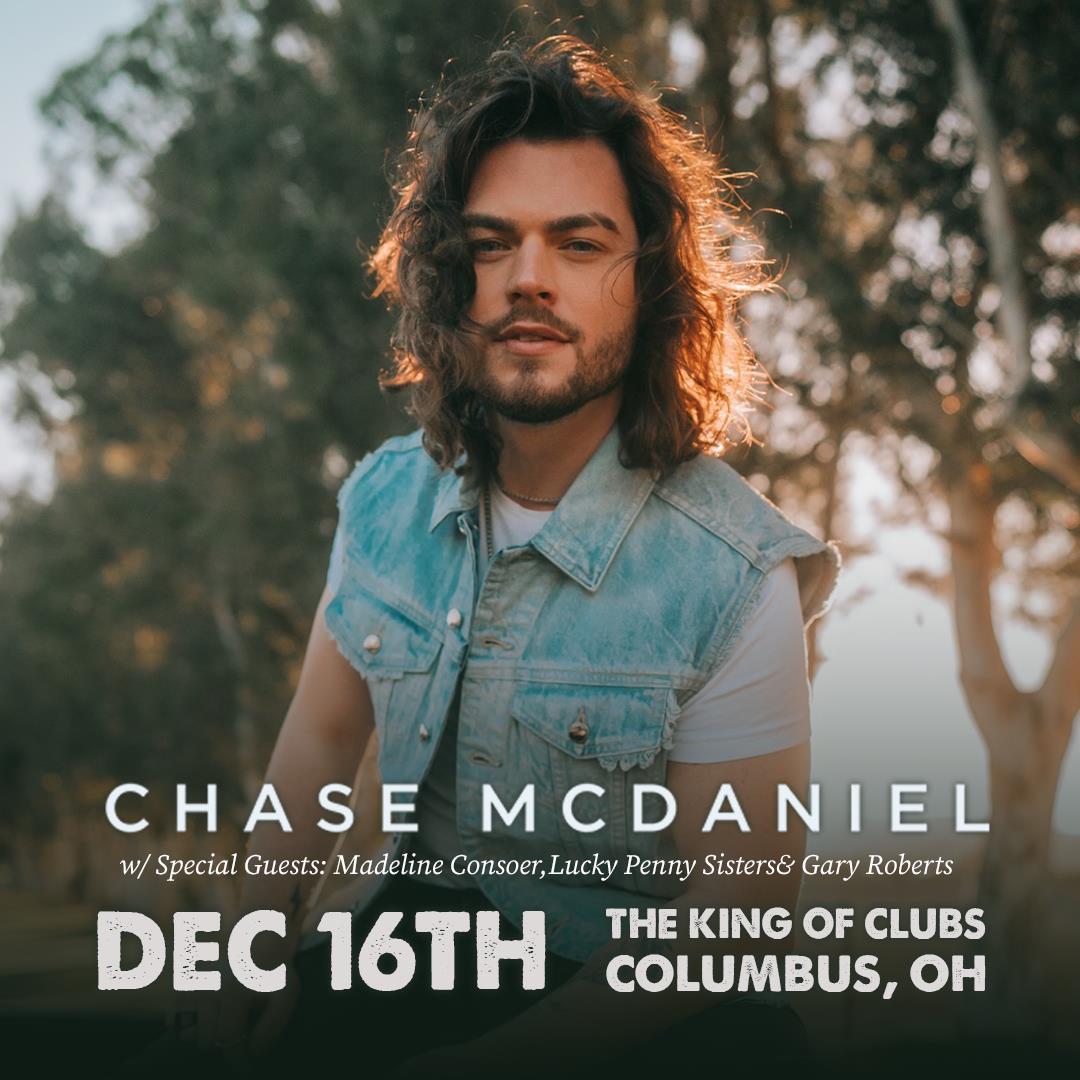 Buy Tickets to Chase McDaniel in Columbus on Dec 16, 2022