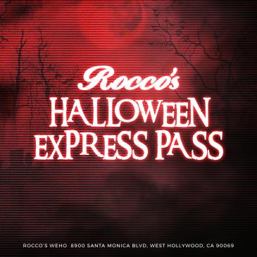 Rocco's Halloween Express Pass: 