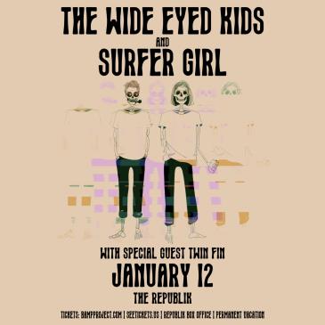 The Wide Eyed Kids & Surfer Girl: 