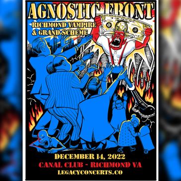 Agnostic Front at Canal Club: 