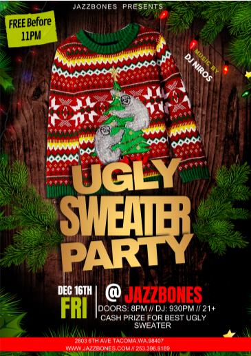 Ugly Sweater Party - DJ Niros (Video Set): 