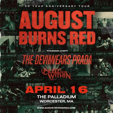 August Burns Red: 20 Year Anniversary Tour: 