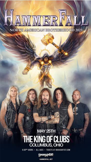 HammerFall at The King Of Clubs: 