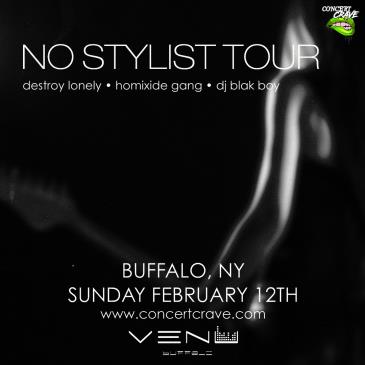 DESTROY LONELY "No Stylist Tour" - Buffalo, NY: 