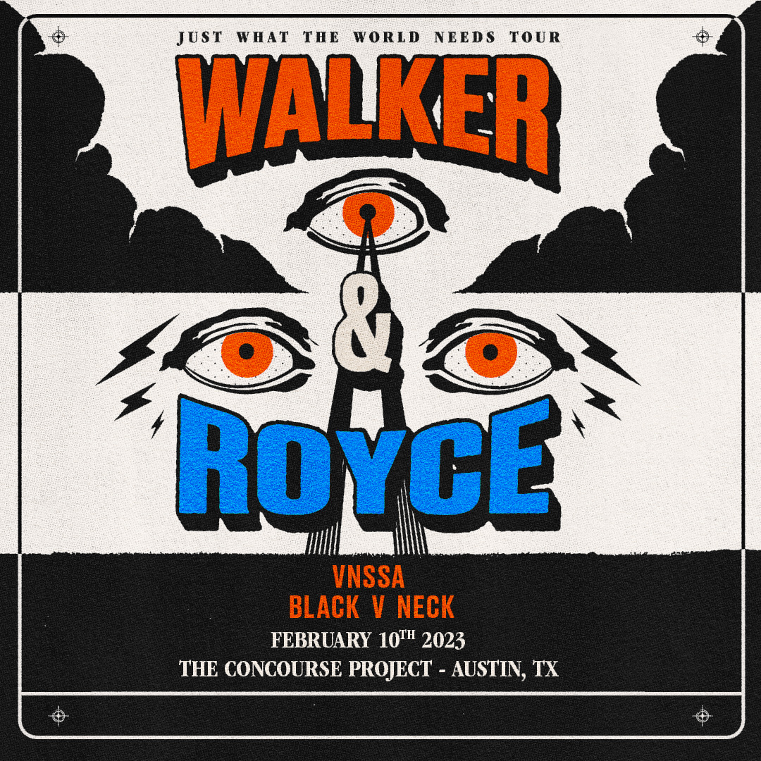 Walker & Royce w/ VNSSA and Black V Neck | Austin