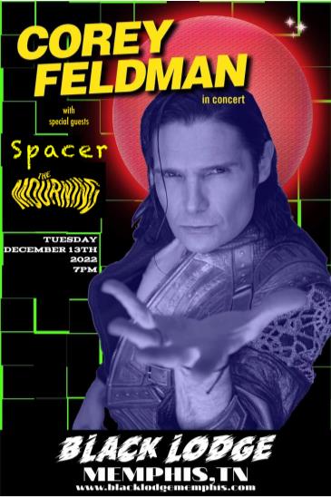 Corey Feldman w/ S P A C E R and The Mourning at Black Lodge: 