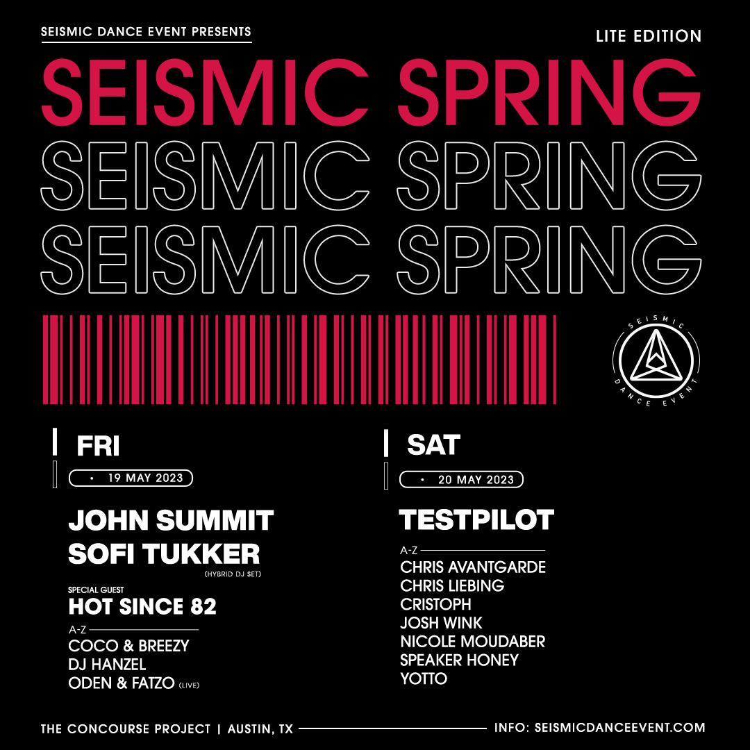 Buy Tickets to Seismic Spring [Lite Edition] in Austin on May 19, 2023