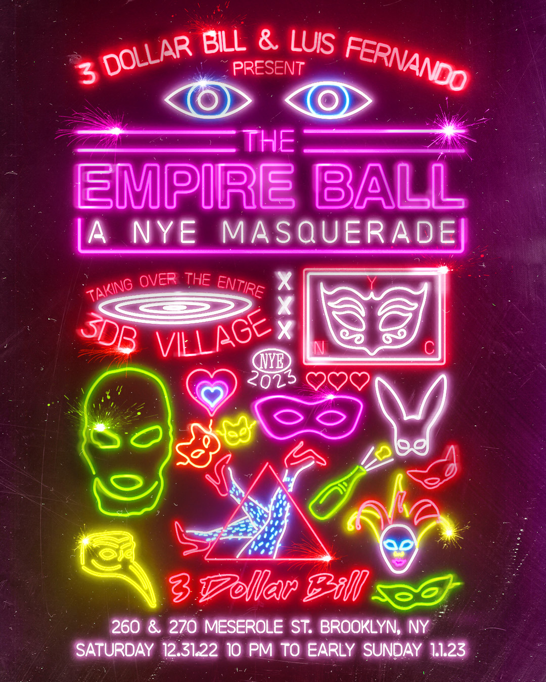 Buy Tickets to THE EMPIRE BALL A NYE MASQUERADE in Brooklyn on Dec 31