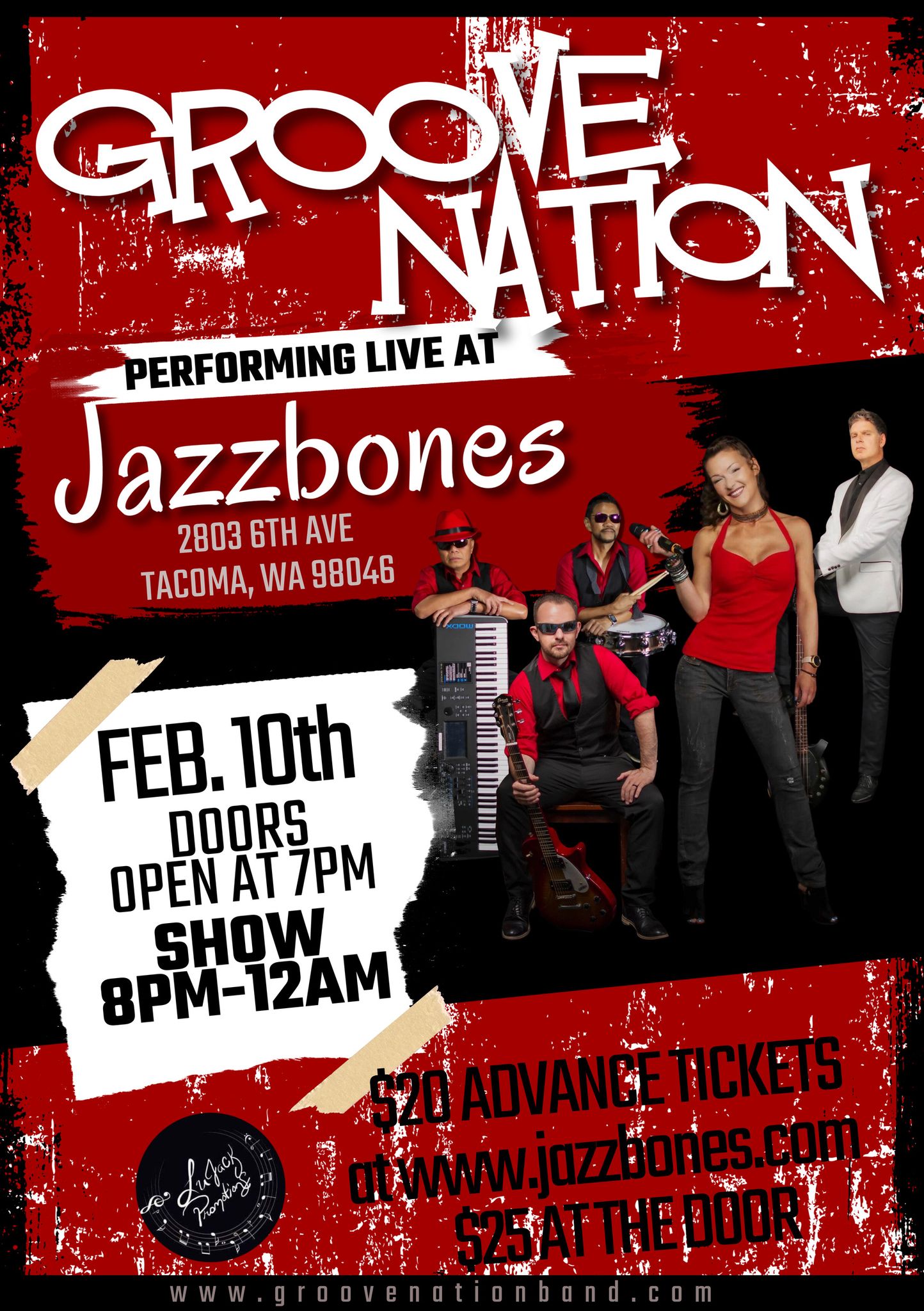 Buy tickets to Groove Nation in on February 10, 2023