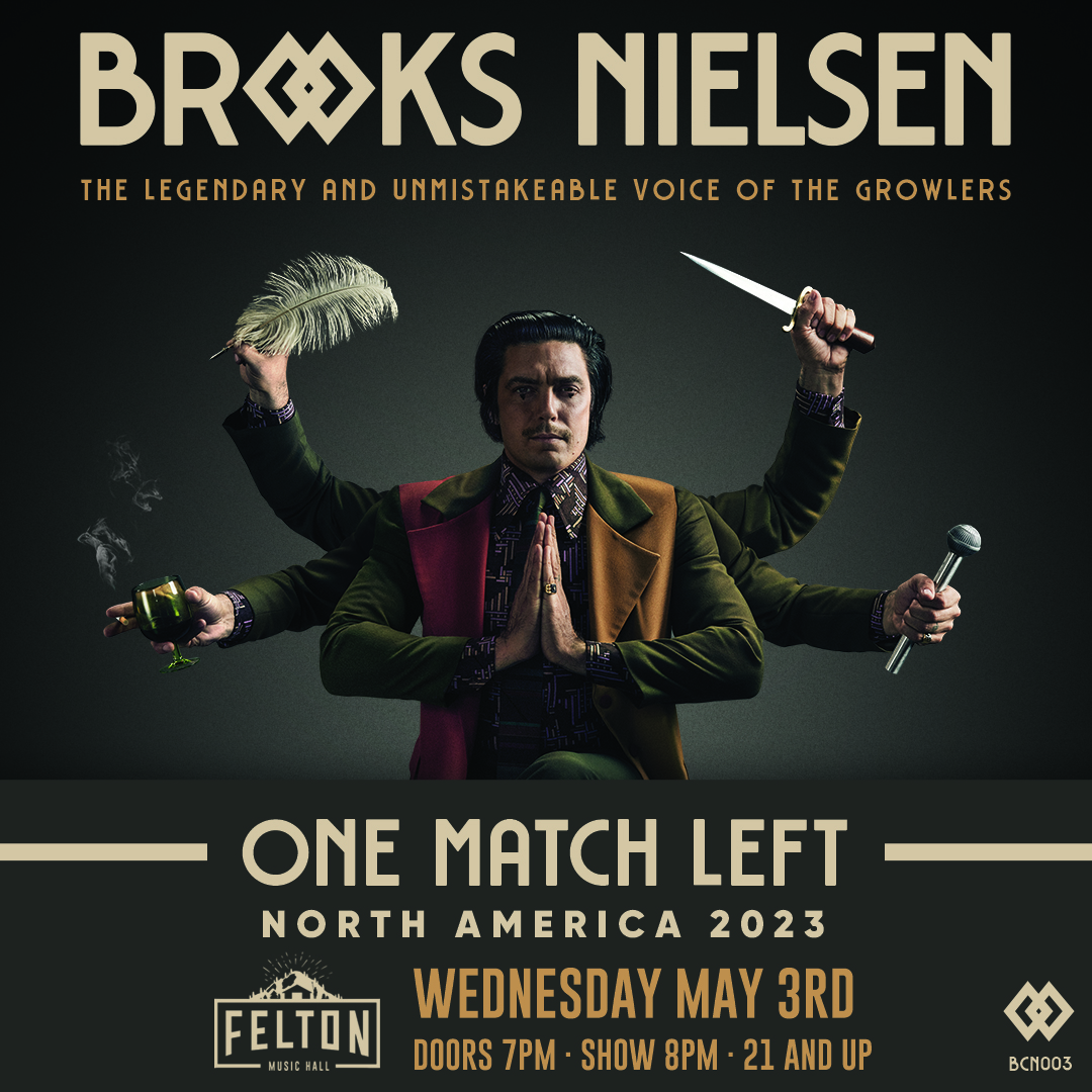 Buy Tickets to BROOKS NIELSEN in Felton on May 03, 2023