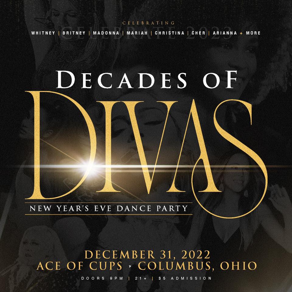 Buy Tickets to Decades Of Divas New Years Eve Party in Columbus on Dec