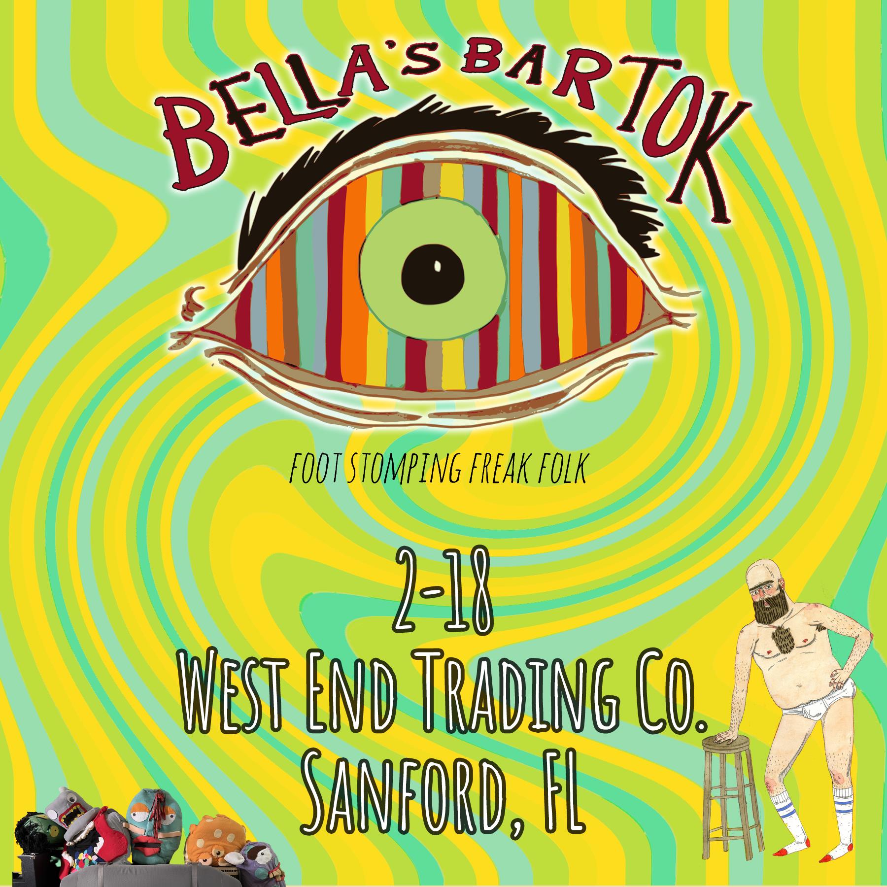 Buy Tickets to Bella's Bartok, Hannah Stokes, Cat Ridgeway in Sanford