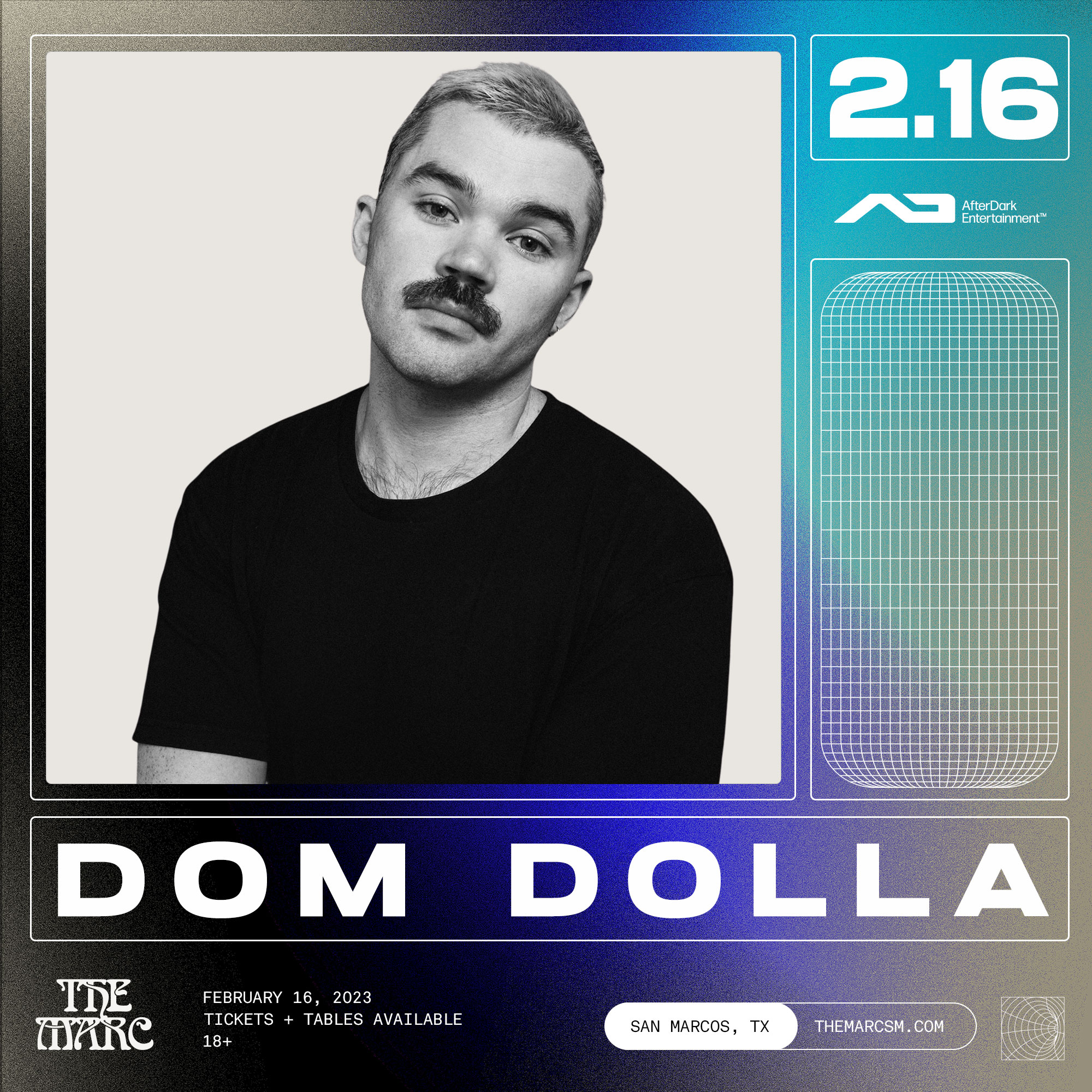 Buy Tickets to 2.16 Dom Dolla at The Marc San Marcos TX in San