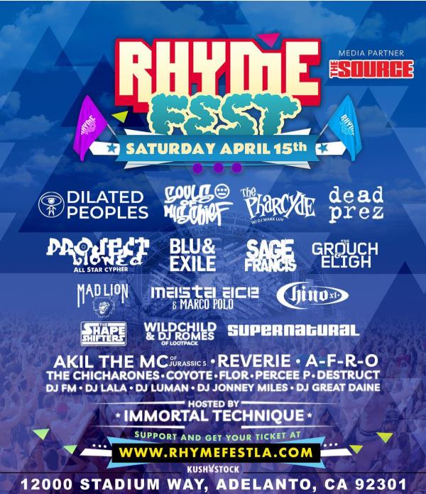 Buy Tickets to Rhyme Fest L.A. in Adelanto on Apr 15, 2023