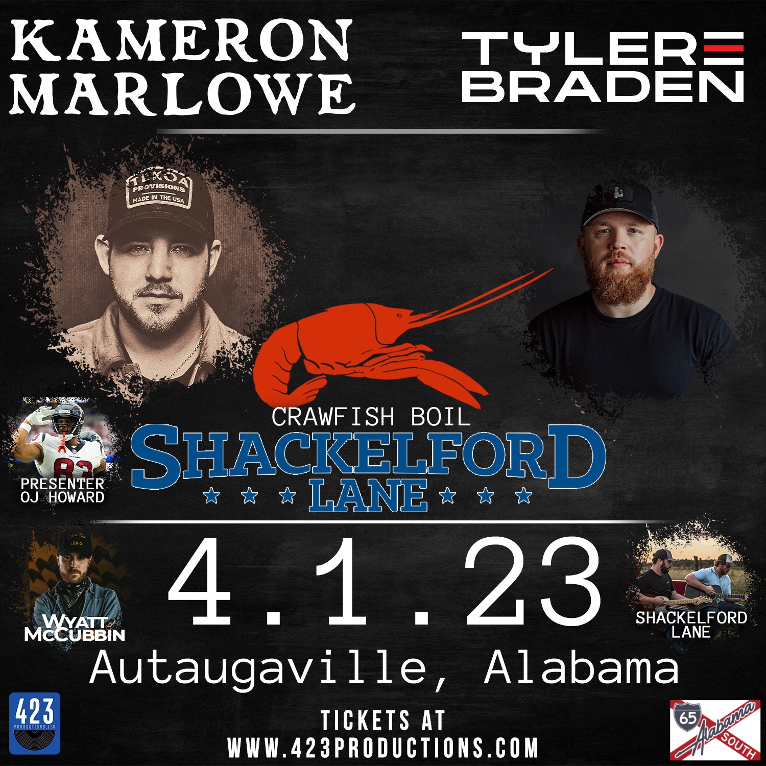 Buy Tickets to Shackelford Lane Crawfish Boil 2023 in Autaugaville on