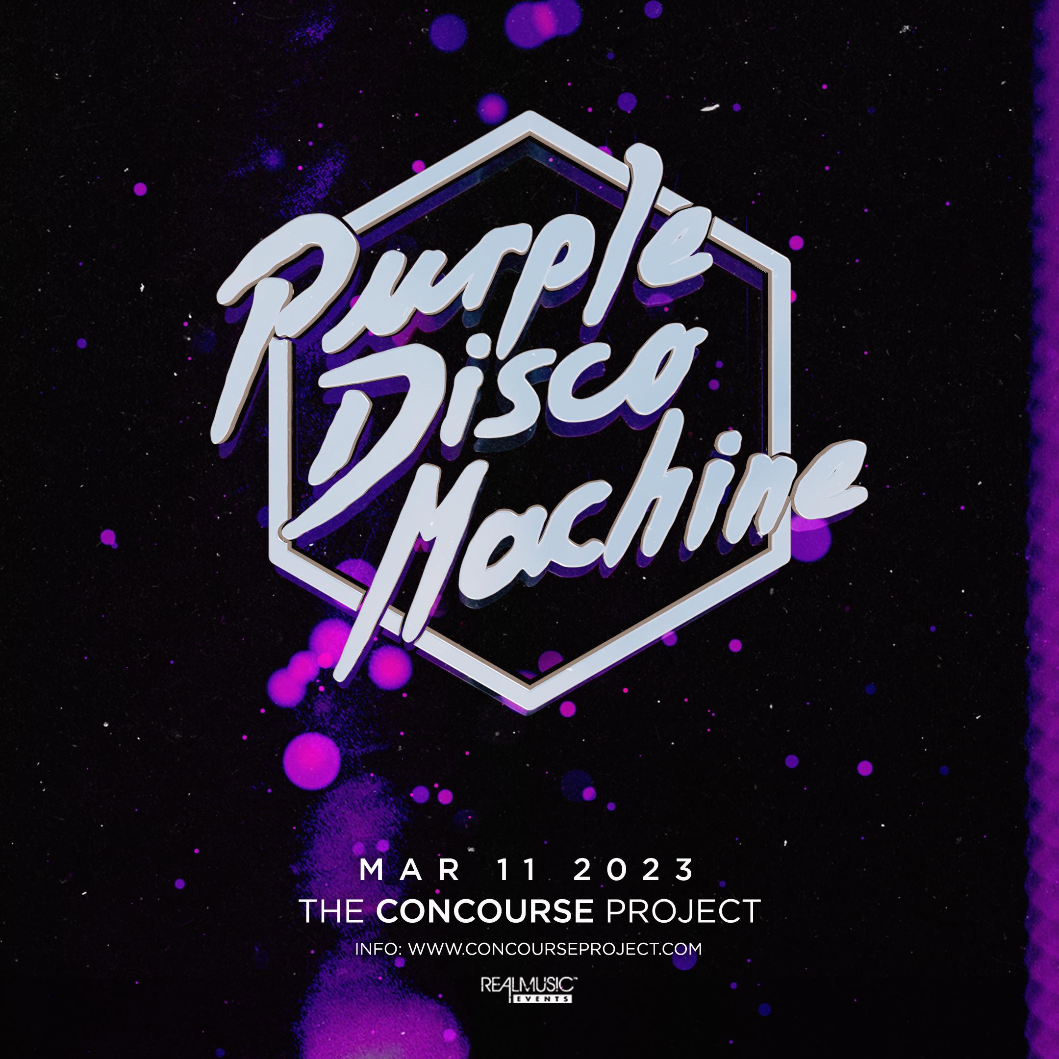 Purple Disco Machine at The Concourse Project