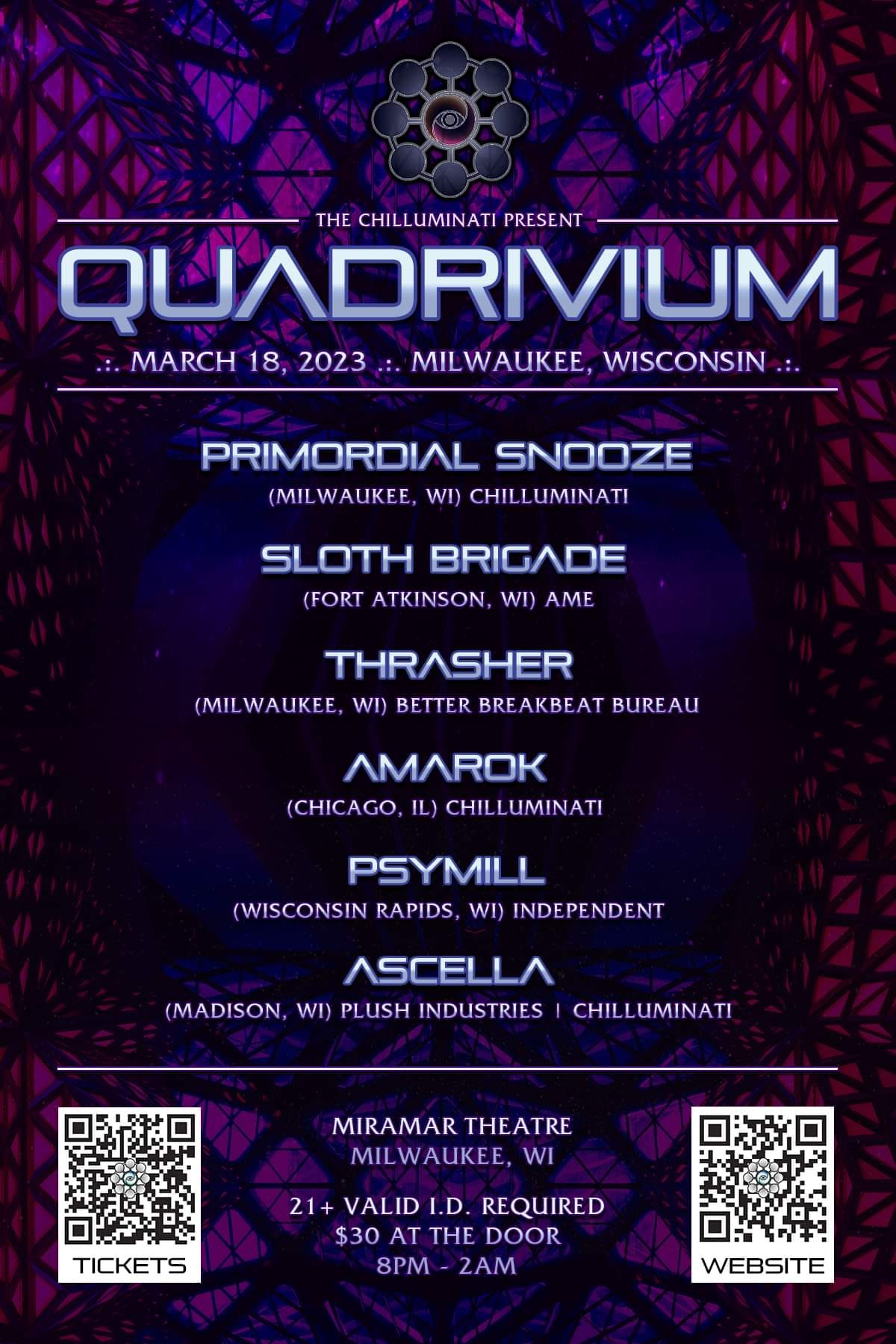 Buy Tickets to Quadrivium in Milwaukee on Mar 18, 2023