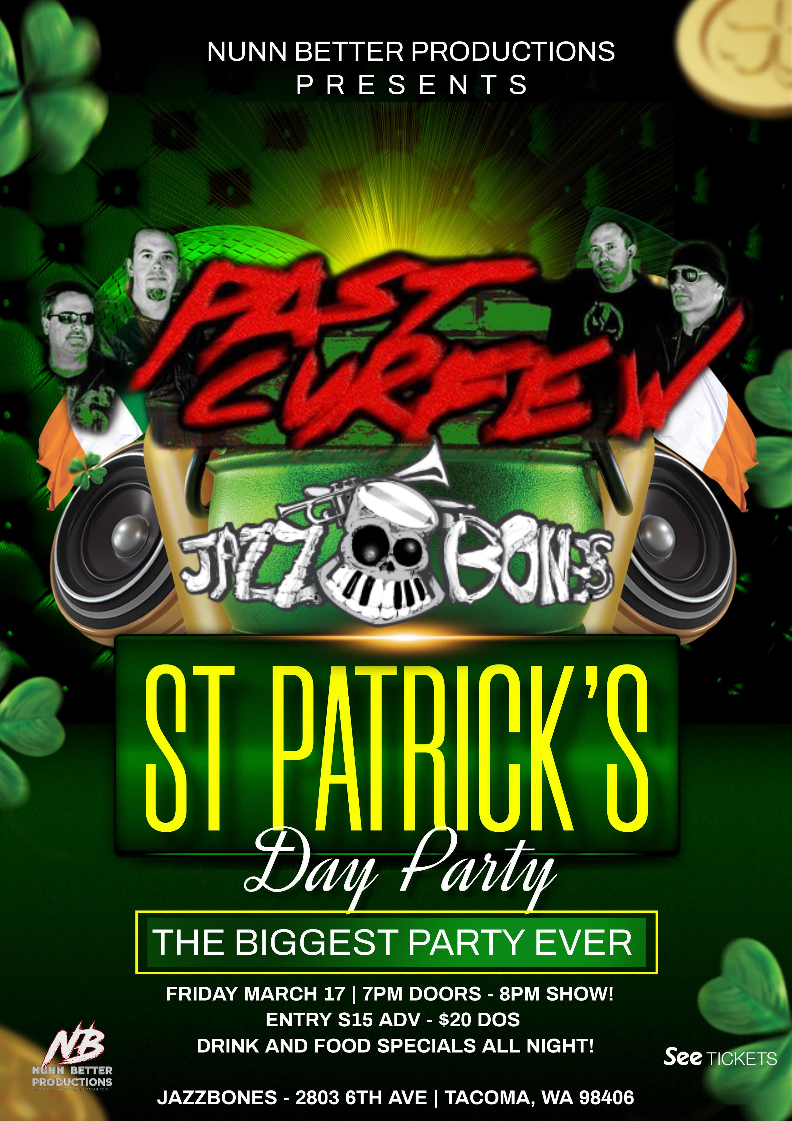 st patricks day party us