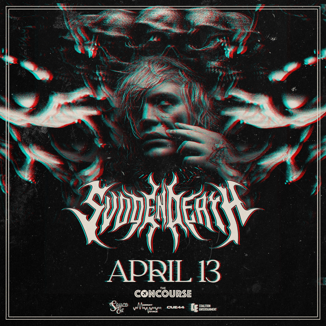 Buy Tickets to SVDDEN DEATH in Knoxville on Apr 13, 2023