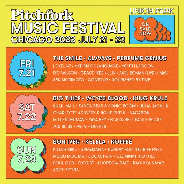 Pitchfork Music Festival 2023: 