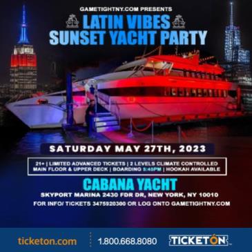 Latin Vibes  Cabana Yacht Party