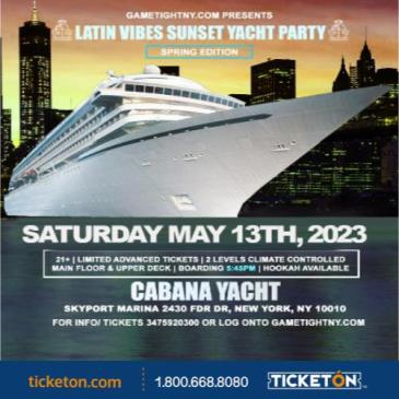 Cabana Yacht Party Sunset