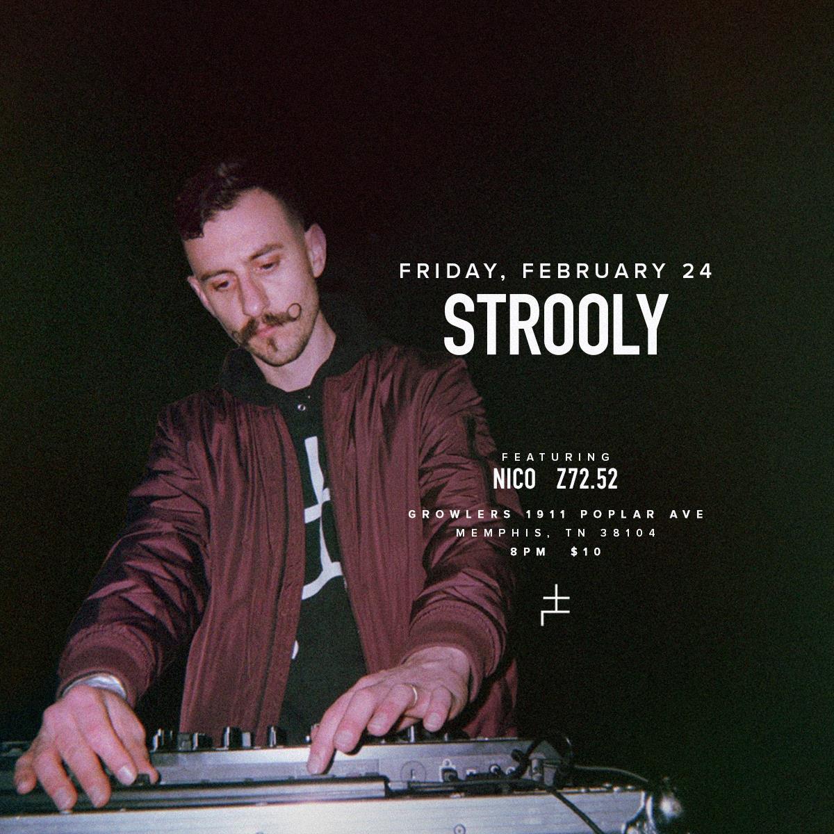 Buy Tickets to STROOLY ft. NICO and Z72.52 at Growlers Memphis,TN in