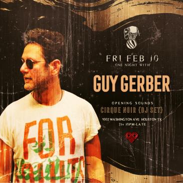 Guy Gerber / Fri Feb 10th / Heart: 