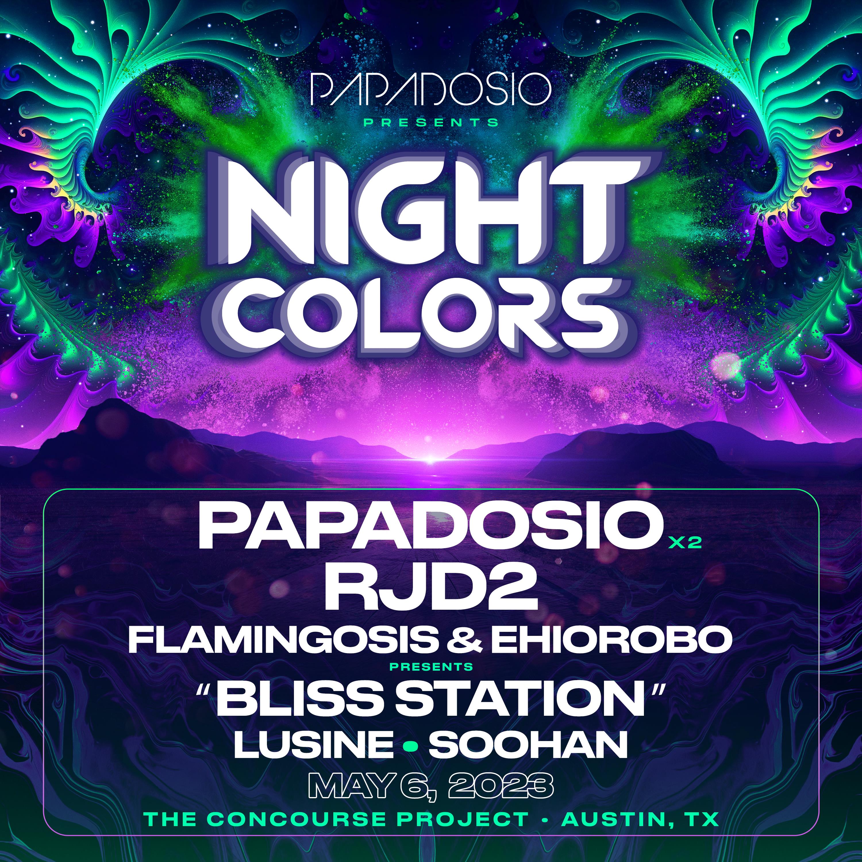 Night Colors: Papadosio, RJD2, Flamingosis + More | Austin