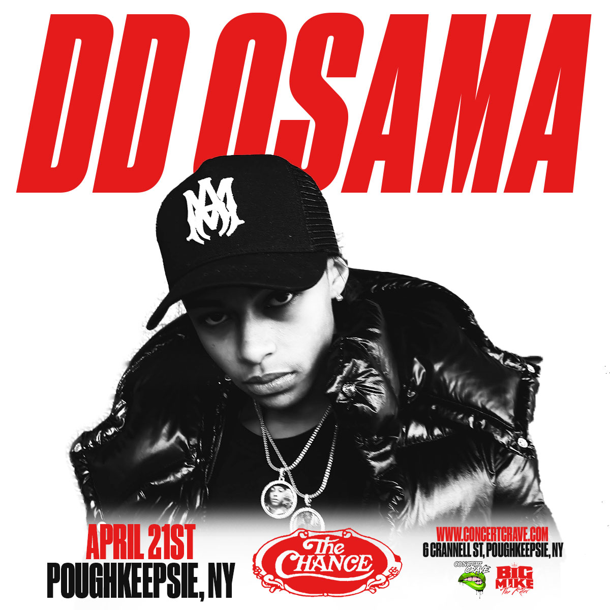 Buy Tickets to DD OSAMA Live In Concert! Poughkeepsie, NY in