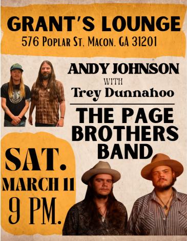 Buy Tickets to The Page Brothers Band with Andy Johnson and Trey ...